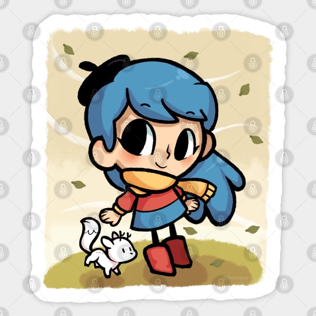 Hilda Sticker by Gurinn